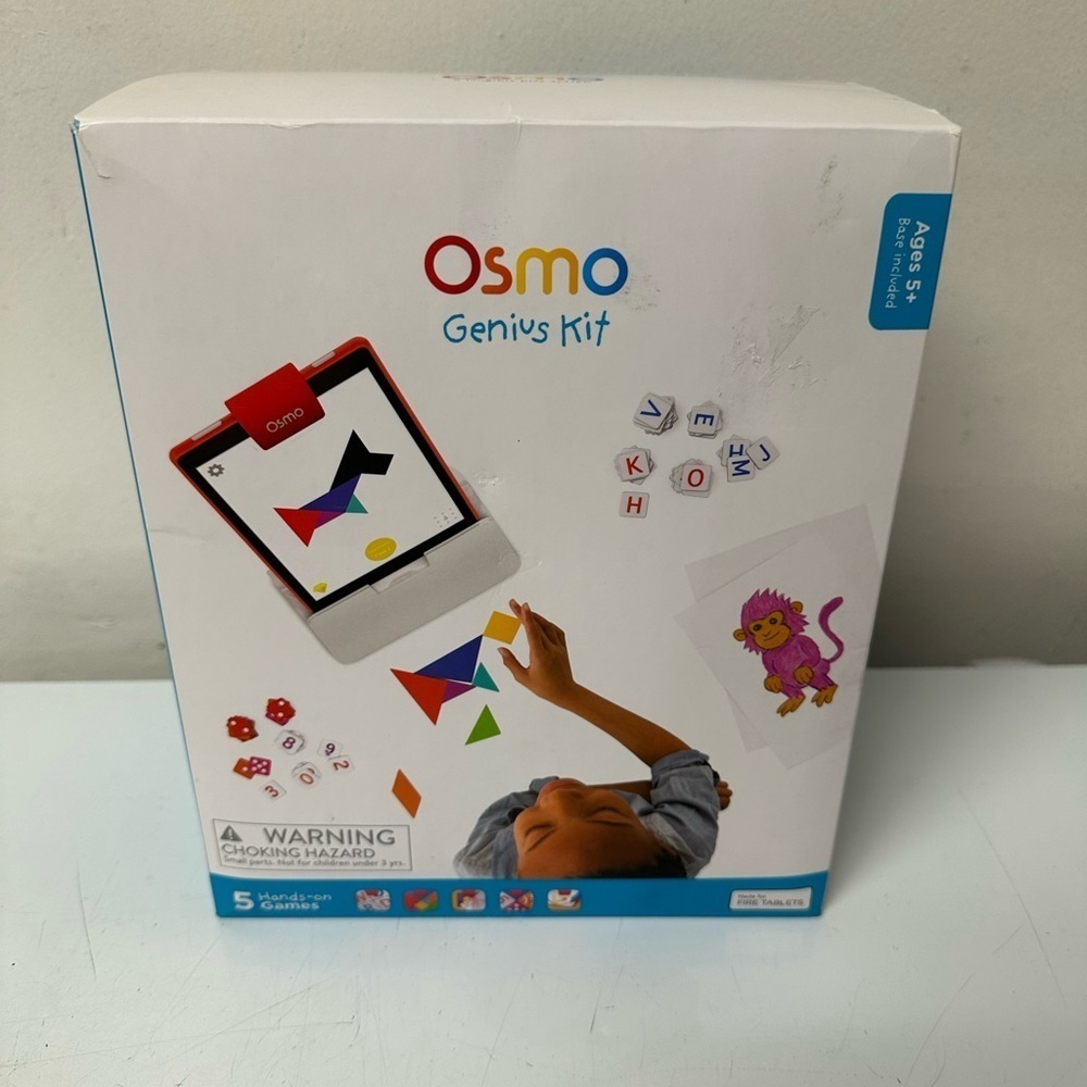 Osmo - Genius Kit Educational Play System (iPad Base Included)